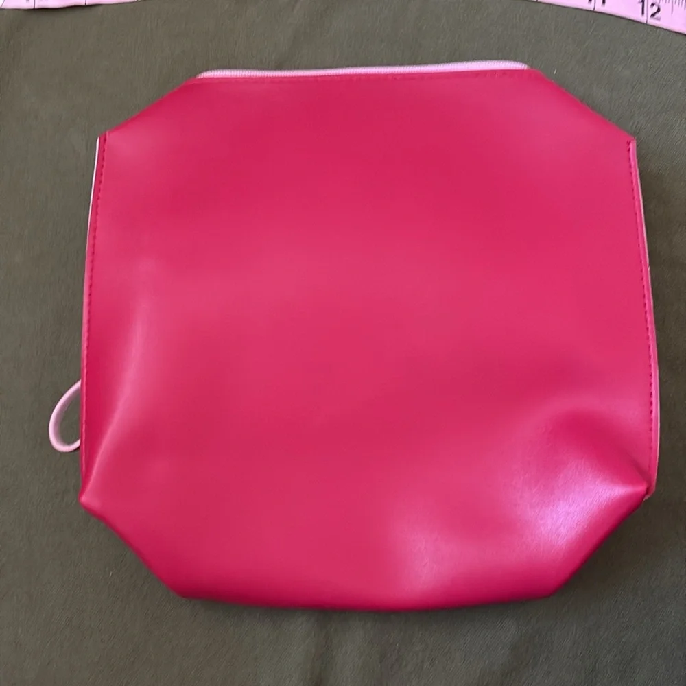 Shiseido Pink Cosmetic Bag